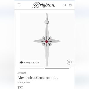 Brighton Alexandria Cross Amulet